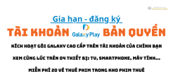Nâng cấp dịch vụ Galaxy Play (12 tháng)
