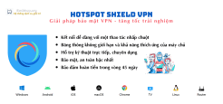 Nâng cấp dịch vụ Hotspot Shield VPN - 12 Tháng